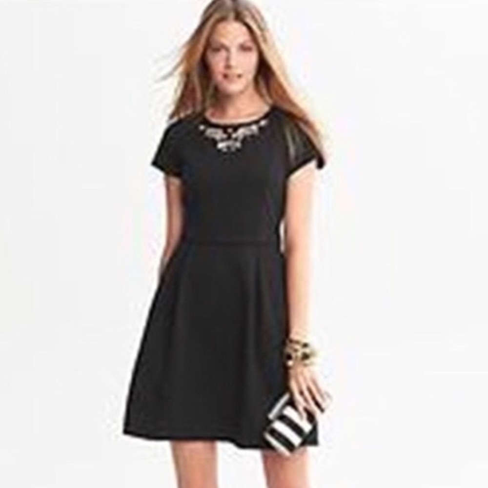 Banana Republic Jewel Neck Dress
